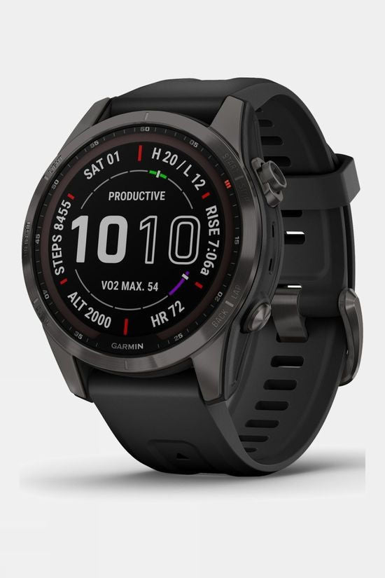  Garmin Fenix 7S Sapphire Solar Multisport GPS Watch