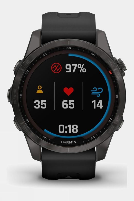  Garmin Fenix 7S Sapphire Solar Multisport GPS Watch