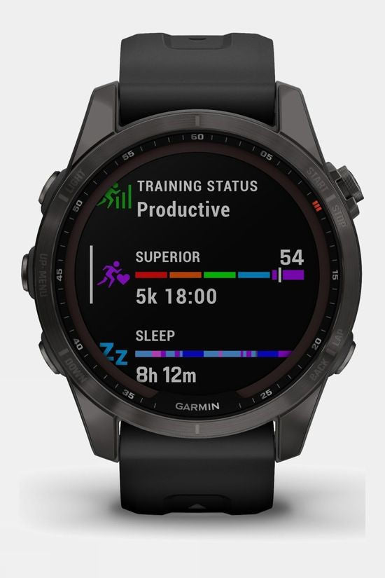  Garmin Fenix 7S Sapphire Solar Multisport GPS Watch