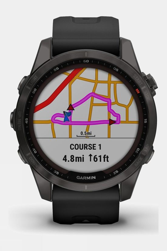 Garmin Fenix 7S Sapphire Solar Multisport GPS Watch