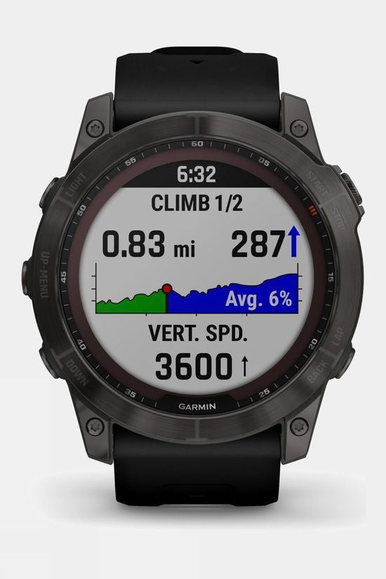  Garmin Fenix 7X Sapphire Solar Multisport GPS Watch