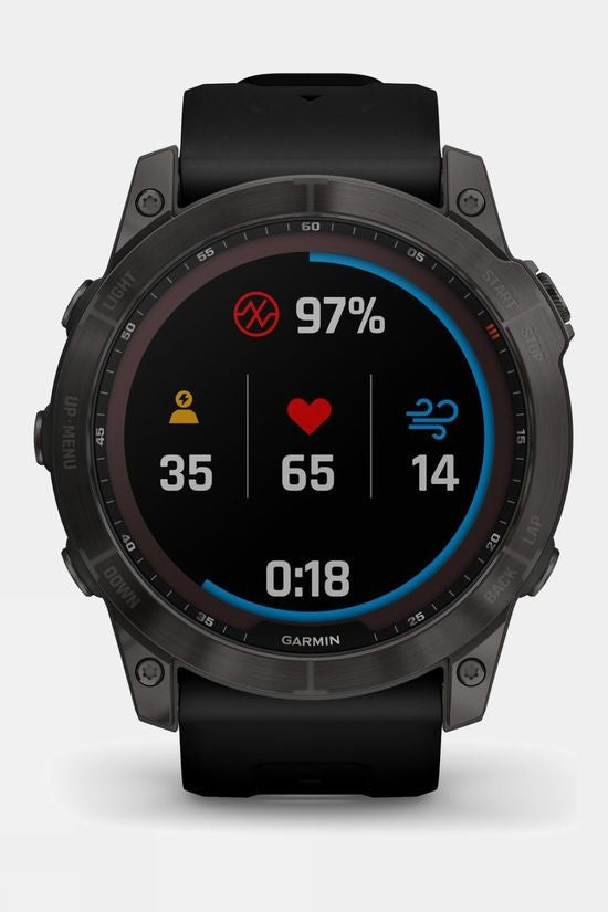 Garmin Fenix 7X Sapphire Solar Multisport GPS Watch
