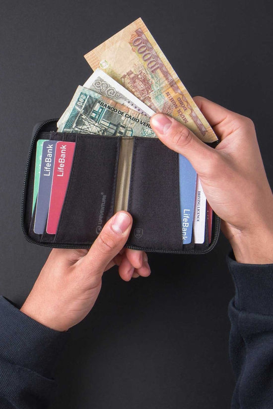 Lifeventure X-Pac RFiD Bi-Fold Wallet