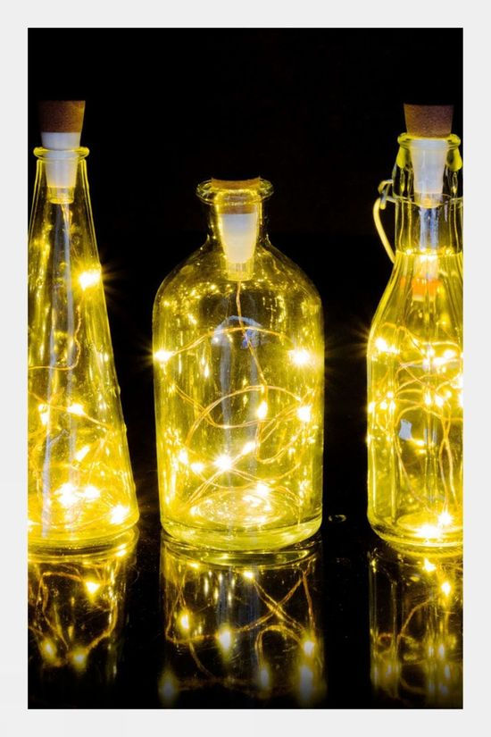 Suck UK Bottle Light String White