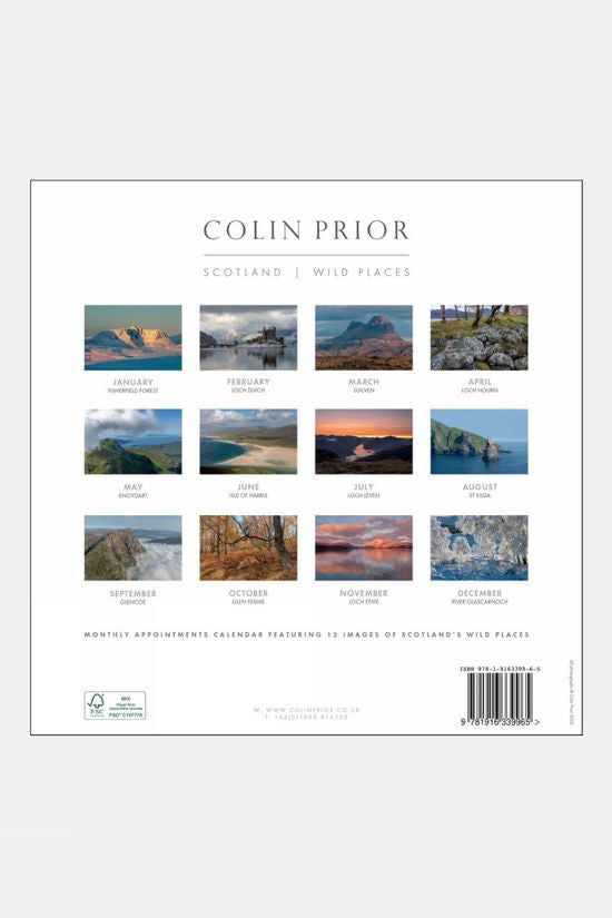  Colin Prior Scotland The Wild Places Calendar 2023