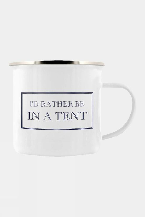 Stubbs Mugs I'd Rather Be In A Tent Enamel Mug