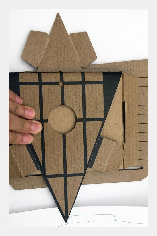  Kikkerland DIY Bird House A-Frame House