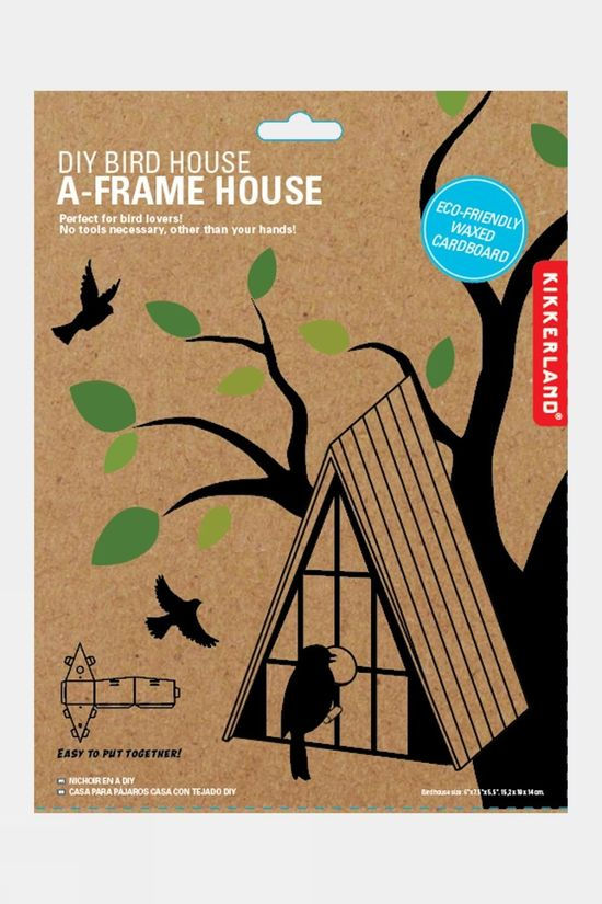  Kikkerland DIY Bird House A-Frame House