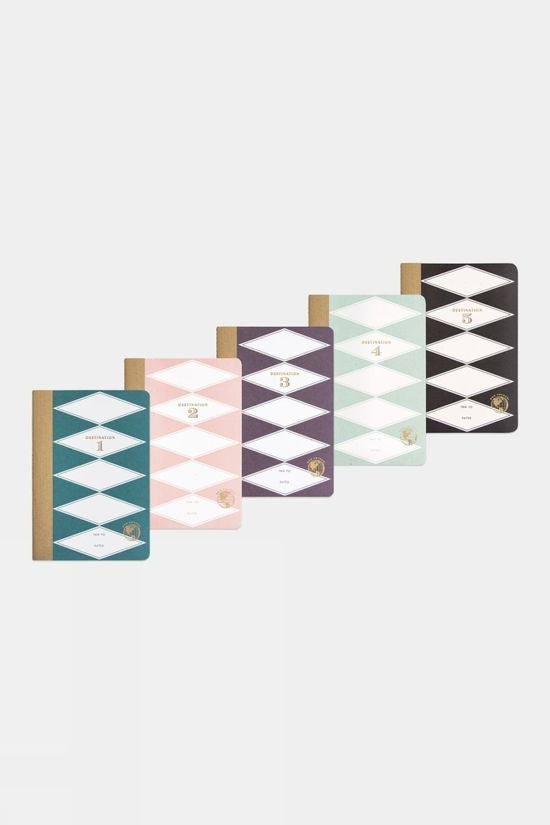  Designworks Ink Wanderlust Travel Planners (5 Pack)