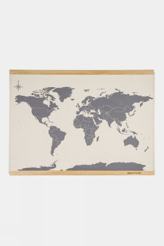  Suck UK Cross Stitch Map