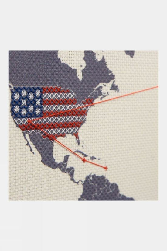  Suck UK Cross Stitch Map