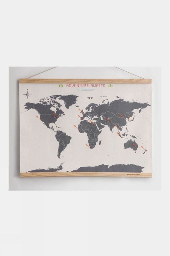  Suck UK Cross Stitch Map