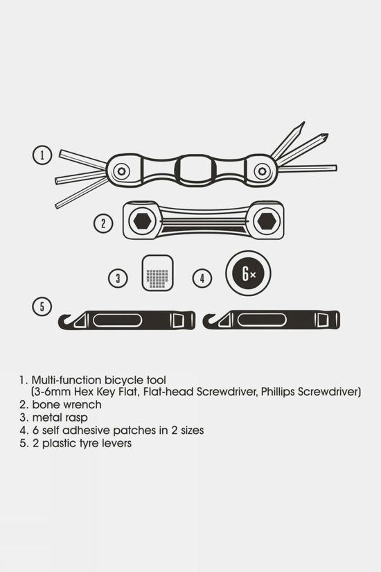  Gentlemen's Hardware Bicycle Puncture Repair Kit