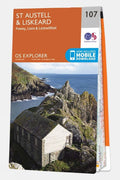  Ordnance Survey Explorer Map 107 St Austell And Liskeard