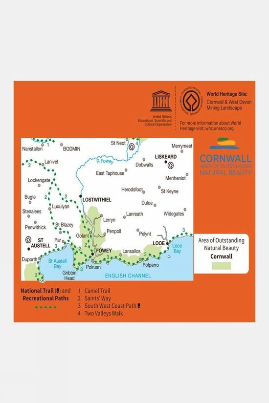  Ordnance Survey Explorer Map 107 St Austell And Liskeard