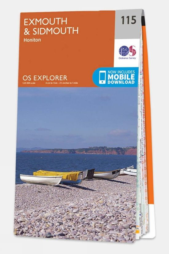  Ordnance Survey Explorer Map 115 Exmouth And Sidmouth