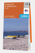  Ordnance Survey Explorer Map 115 Exmouth And Sidmouth