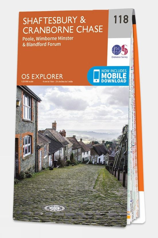  Ordnance Survey Explorer Map 118 Shaftesbury And Cranborne Chase