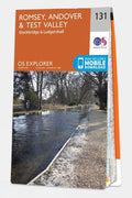  Ordnance Survey Explorer Map 131 Romsey, Andover And Test Valley