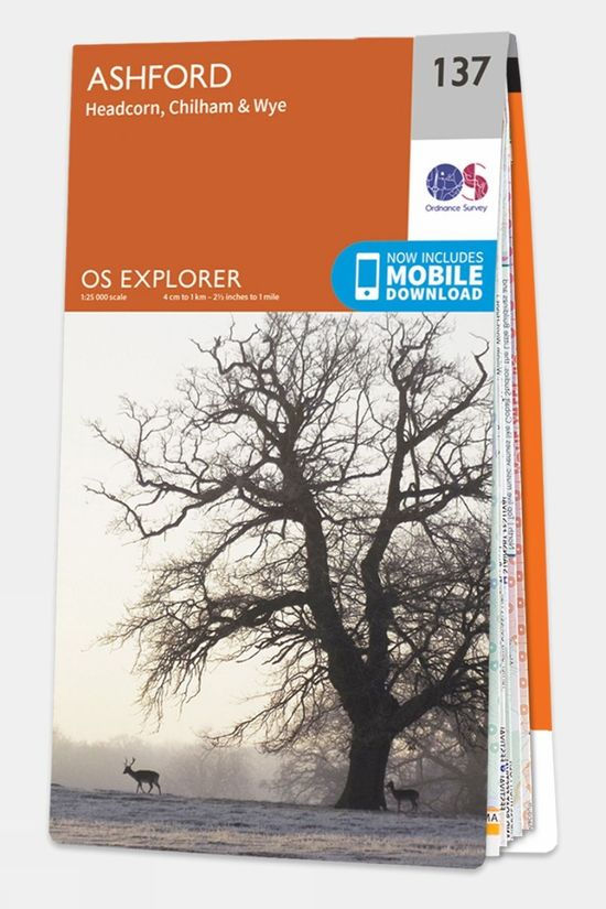  Explorer Map 137 Ashford, Headcorn, Chilham & Wye