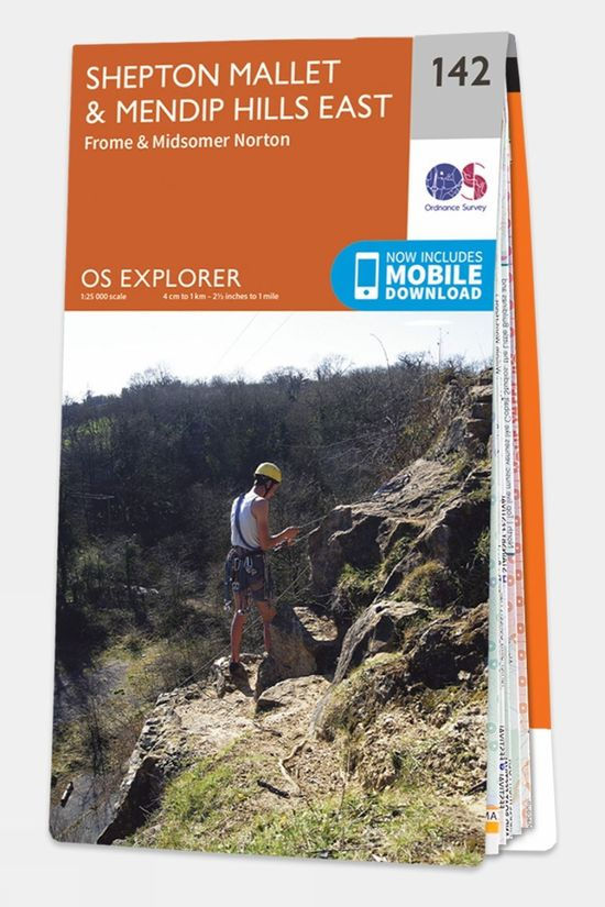  Explorer Map 142 Shepton Mallet And Mendip Hills East