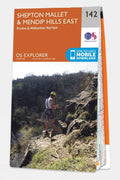  Explorer Map 142 Shepton Mallet And Mendip Hills East