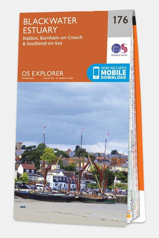  Ordnance Survey Explorer Map 176 Blackwater Estuary