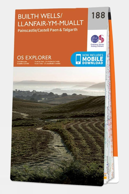  Explorer Map 188 Builth Wells