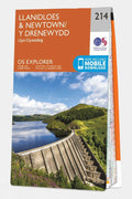  Explorer Map 214 Llanidloes And Newtown