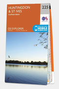  Ordnance Survey Explorer Map 225 Huntingdon And St Ives