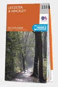  Ordnance Survey Explorer Map 233 Leicester And Hinckley