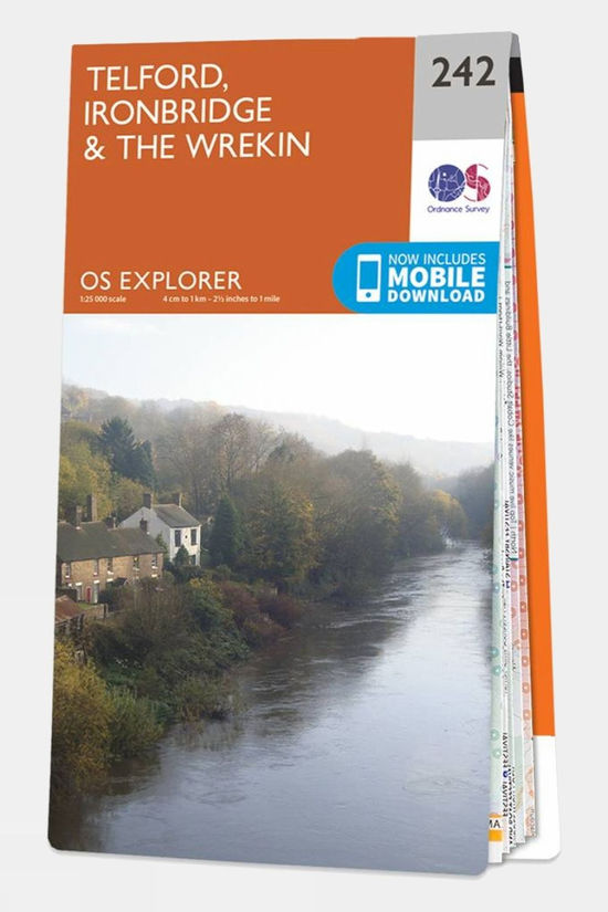  Explorer Map 242 Telford, Ironbridge And The Wrekin
