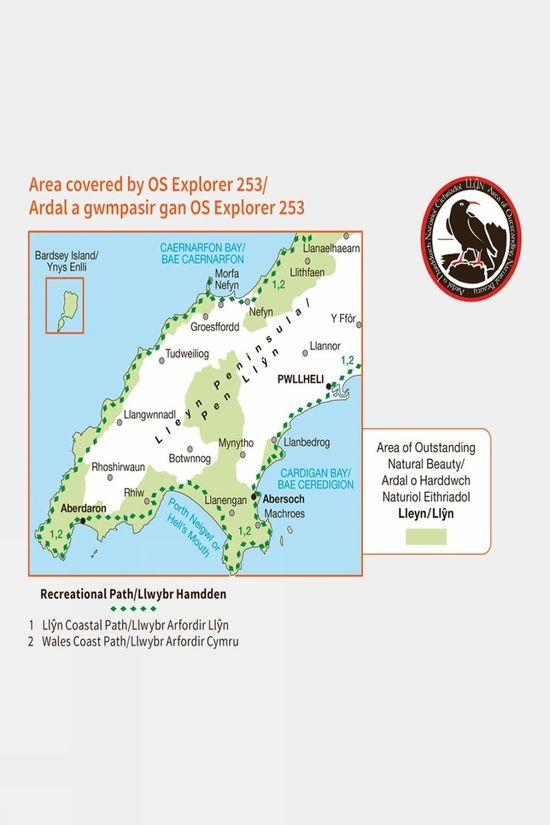  Explorer Map 253 Lleyn Peninsula West