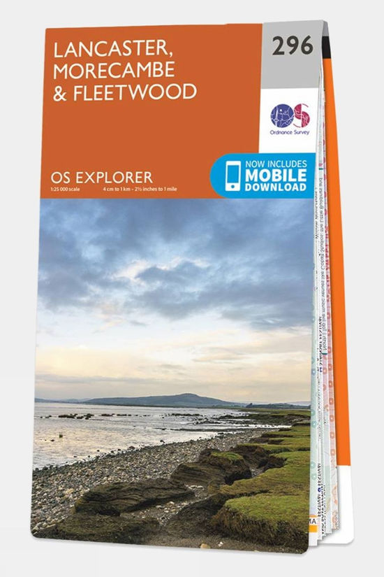  Explorer Map 296 Lancaster, Morecambe And Fleetwood