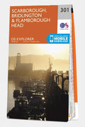  Explorer Map 301 Scarborough, Bridlington And Flamborough Head