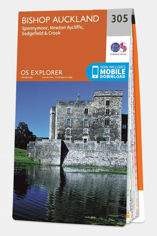  Explorer Map 305 Bishop Auckland