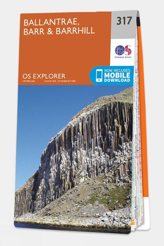  Ordnance Survey Explorer Map 317 Ballantrae, Barr And Barrhill