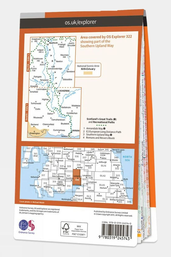  Explorer Map 322 Annandale