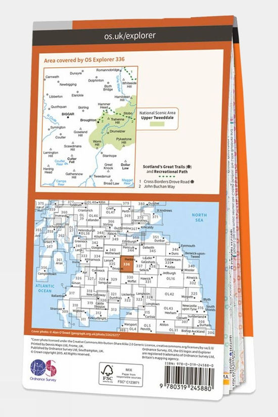  Explorer Map 336 Biggar And Broughton