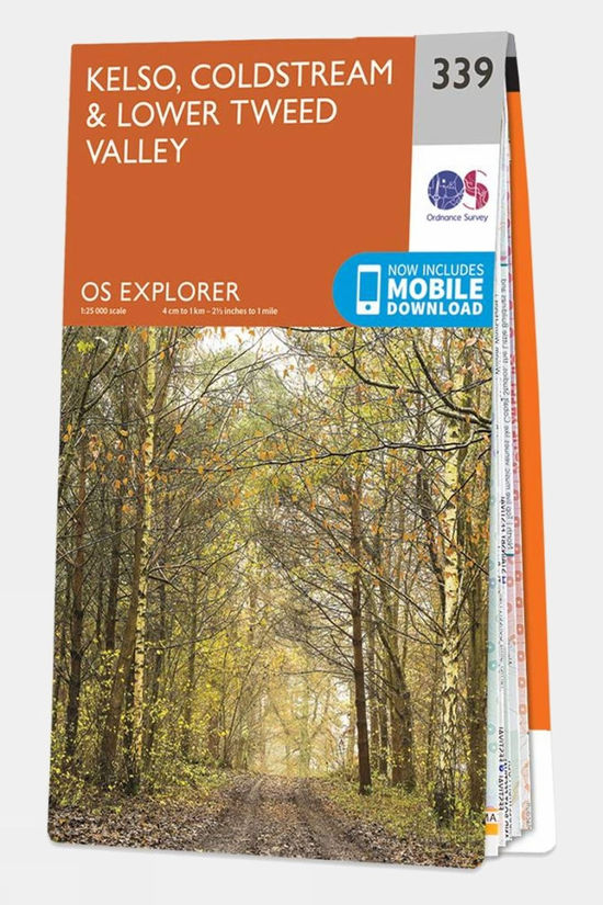  Explorer Map 339 Kelso, Coldstream And Lower Tweed Valley