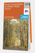  Explorer Map 339 Kelso, Coldstream And Lower Tweed Valley