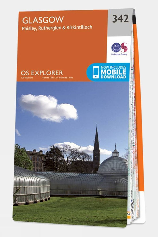  Explorer Map 342 Glasgow
