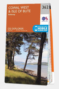  Explorer Map 362 Cowal West And Isle Of Bute