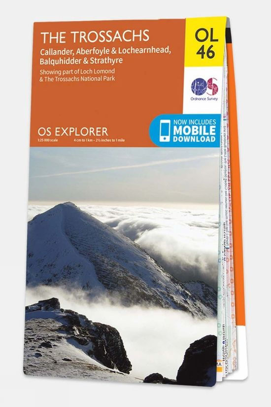  Ordnance Survey Explorer Map OL46 The Trossachs