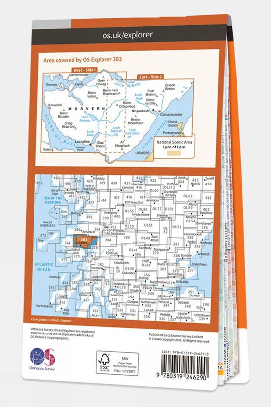  Explorer Map 383 Morvern And Lochaline