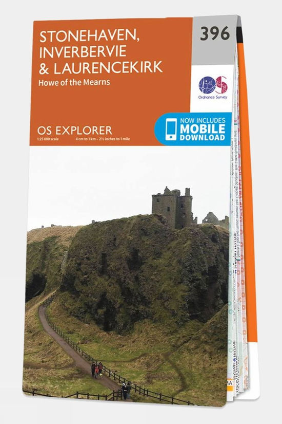  Explorer Map 396 Stonehaven, Inverbervie And Laurencekirk