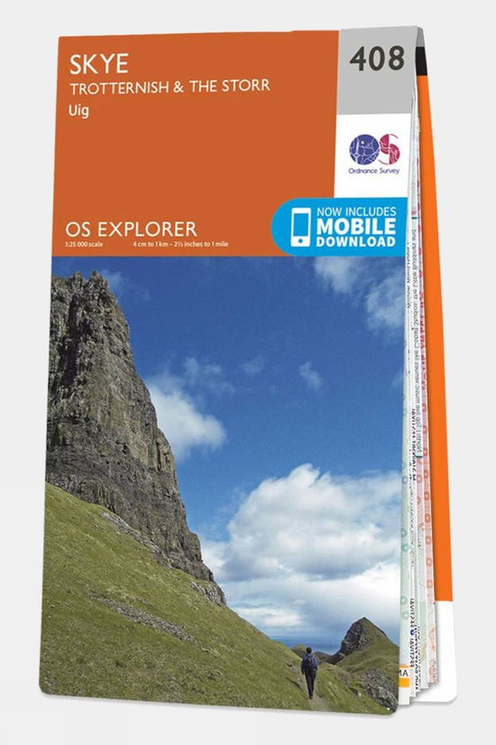  Explorer Map 408 Skye - Trotternish And The Storr