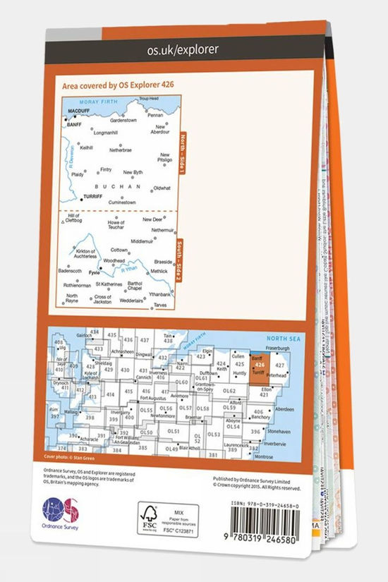  Explorer Map 426 Banff, Macduff And Turriff