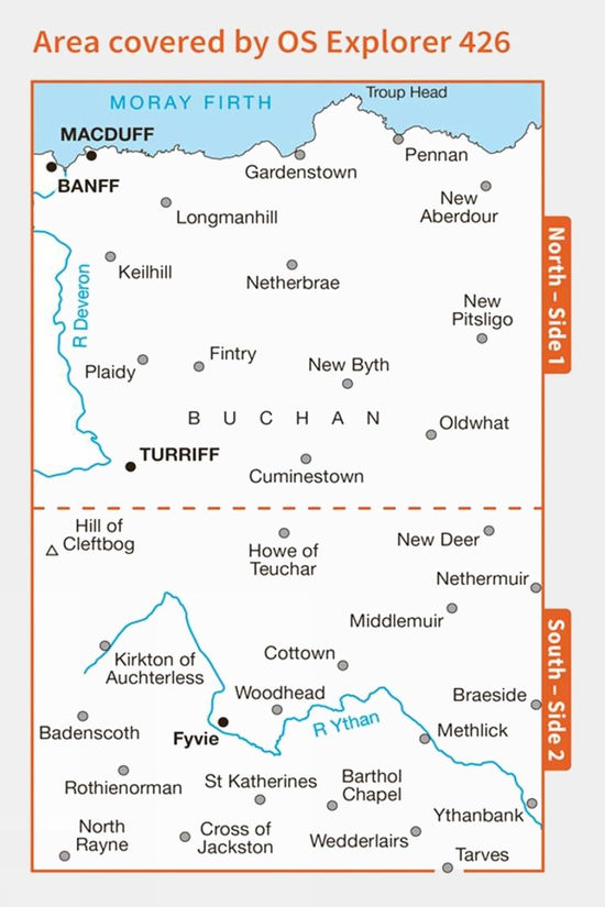  Explorer Map 426 Banff, Macduff And Turriff