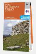  Explorer Map 441 Lairg, Bonar Bridge And Golspie
